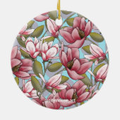 Familie: Wo komisch regiert tief Keramik Ornament (Hinten)