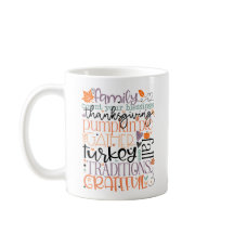 Familie zählt Ihren Segen Erntedank Pumpkin