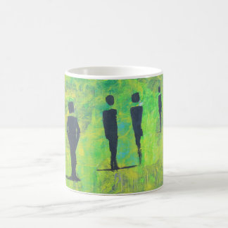 Familie zu Viert auf Ihrer Kaffeetasse