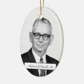 Familiegeneaology-Verzierung Keramikornament (Links)