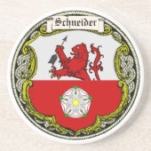 Familien-Arme Schneiders (Bayern) Untersetzer (Vorne)