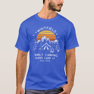 Familien-Camping-Urlaub-Matching-Abenteuer T-Shirt