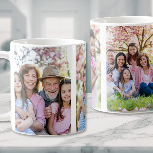Familien Erinnerungen Personalisiertes Großeltern- Kaffeetasse