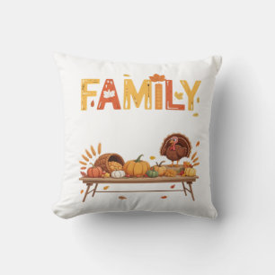 Familien-Erntedankfest 2025 Danke Für Meinen Stamm Kissen