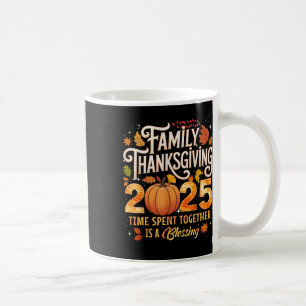 Familien-Erntedankfest 2025 Zeit Zusammen Verbrach Kaffeetasse