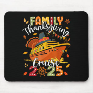Familien-Erntedankfest-Kreuzfahrt 2025 Urlaubsreis Mousepad