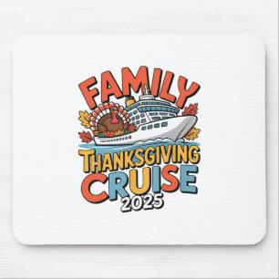 Familien-Erntedankfest-Kreuzfahrt 2025 Urlaubsreis Mousepad