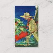 FAMILIEN-FARMERZEUGNIS-VISITENKARTEN DES VISITENKARTE (Rückseite)