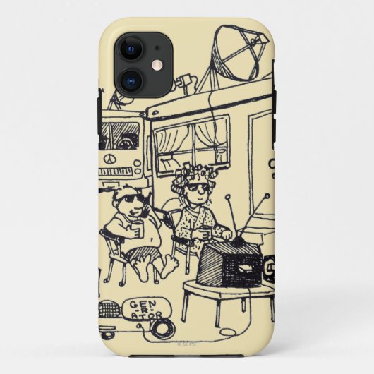 Familien-Ferien Case-Mate iPhone Hülle (Rückseite)