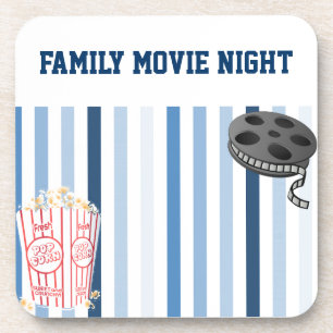 Familien-Film-Nacht Untersetzer