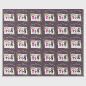 Familien-Foto| Geschenkpapier (Flach)