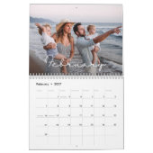 Familien-Foto-Kalender Kalender (Feb 2027)