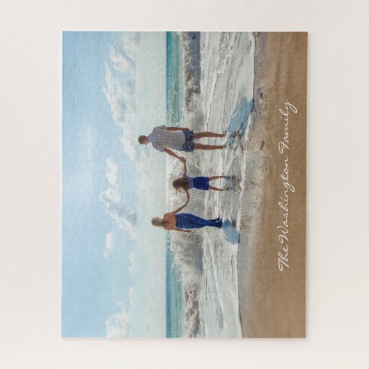 Familien-Foto Puzzle (Vertikal)