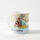 Familien-Foto-Tassen-Entwurf Kaffeetasse (Vorderseite Links)