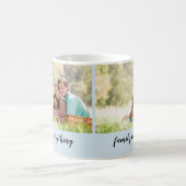 Familien-Foto-Tassen-Entwurf Kaffeetasse (Mittel)