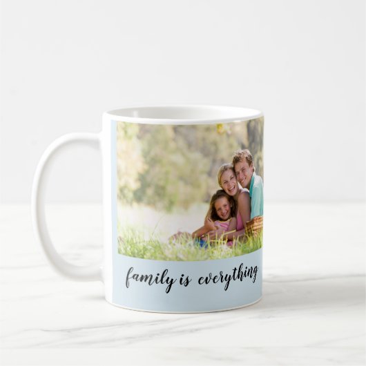 Familien-Foto-Tassen-Entwurf Kaffeetasse (Links)