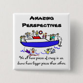 Familien-Fotografie-Schnitzeljagd-Spiel-Knopf Button (Vorderseite)