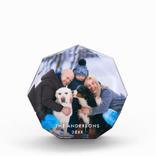 Familien-Fotooctagon-Block Fotoblock