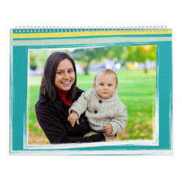 Familien-Fotos stellen Ihren eigenen Foto-Kalender Kalender