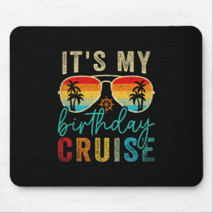 Familien-Geburtstags-Kreuzfahrt-Sungles Ich habe G Mousepad