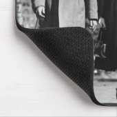 Familien-Gehen Mousepad (Ecke)