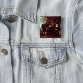 Familien-Gruppe in einer Landschaft Button (Beispiel)