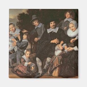 Familien-Gruppe in einer Landschaft, c.1647-50 Magnet