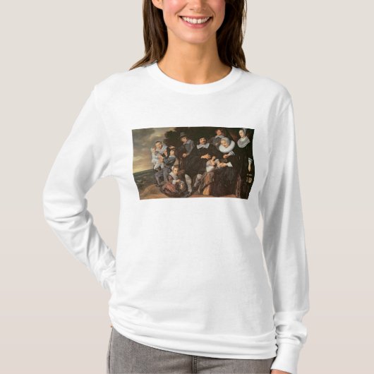 Familien-Gruppe in einer Landschaft, c.1647-50 T-Shirt (Vorderseite)