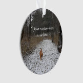 Familien-Haustier - stellen Sie Ihr eigenes Foto Ornament (Vorderseite)