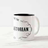 Familien-Historiker Zweifarbige Tasse (VorderseiteRechts)