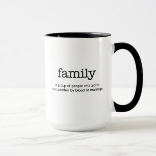 Familien-Inspirations-Tasse Tasse