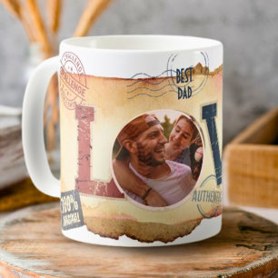 Familien-Kinder-Foto-Baseball-Liebe-Tasse Kaffeetasse