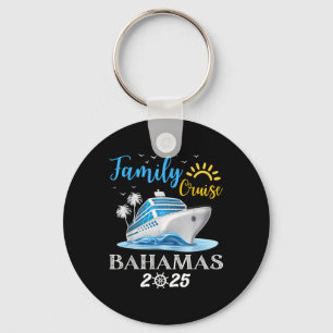 Familien-Kreuzfahrt Bahamas 2025 Squad passende Ur Schlüsselanhänger