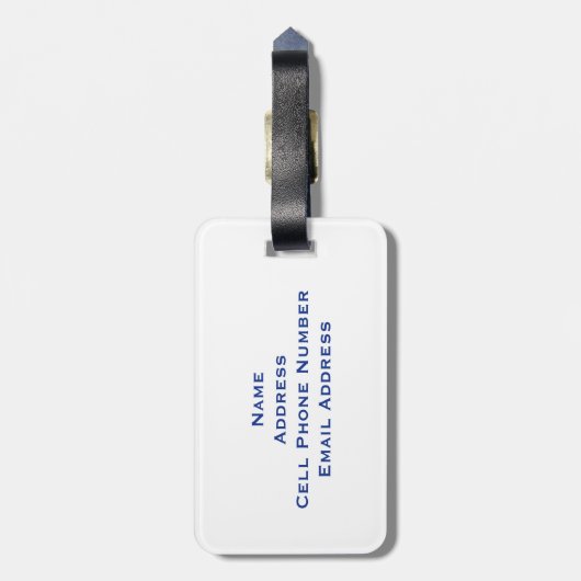 Familien-Kreuzfahrt-Seegott und -lorbeer winden Gepäckanhänger (Rückseite vertikal)