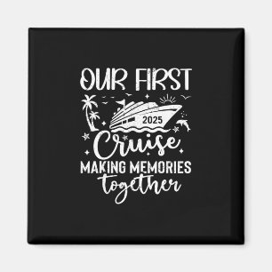 Familien-Kreuzfahrt-Shirt Urlaub Sommer Wochenende Magnet