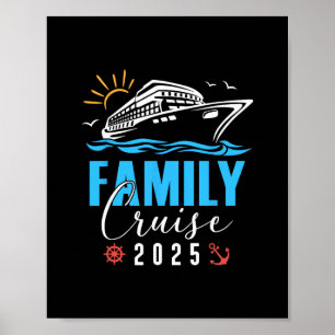 Familien-Kreuzfahrt-Trip 2025 Erinnerungen machen  Poster