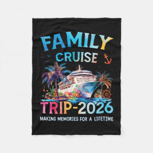 Familien-Kreuzfahrt-Trip 2026 Es Ist Ein Lustiger Fleecedecke