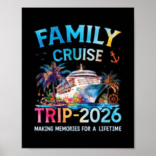 Familien-Kreuzfahrt-Trip 2026 Es Ist Ein Lustiger Poster
