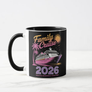 Familien-Kreuzfahrt-Trupp 2026 Urlaub passende Rei Tasse