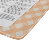 Familien-Lieblingsrezept Retro - Lasagne Schneidebrett (Ecke)