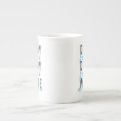 Familien-lyrisches Lied-lustiger Vati-Finger, wo Porzellantasse (Vorderseite)