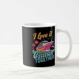 Familien-Matching-Kreuzfahrt 2025 Ich liebe es, we Kaffeetasse