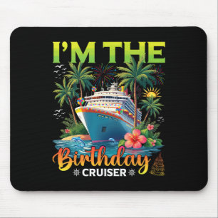 Familien-Matching-Kreuzfahrt-Geburtstag Ich bin de Mousepad