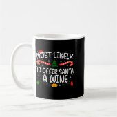 Familien-Matching Weihnachten Wahrscheinlich wird Kaffeetasse (Links)
