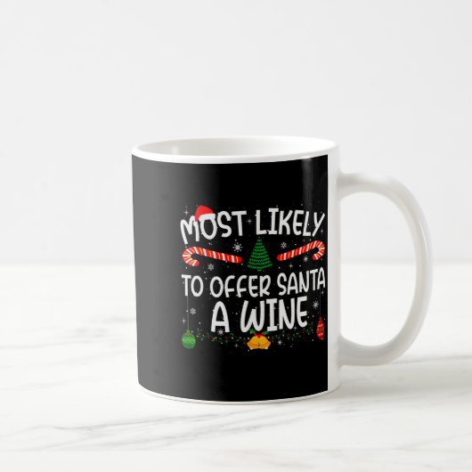 Familien-Matching Weihnachten Wahrscheinlich wird Kaffeetasse (Rechts)