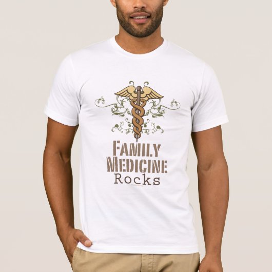 Familien-Medizin schaukelt T - Shirt (Vorderseite)
