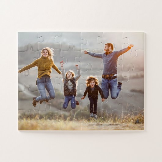 Familien mit 11 Zoll x 14 Zoll Puzzle (Horizontal)