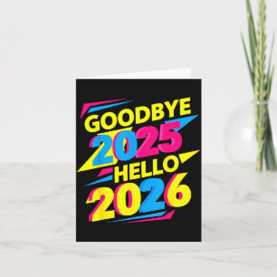 Familien-Neujahrs-Shirts passend 2025, Lustiges Ny Dankeskarte