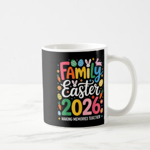 Familien-Ostern 2026 passendes Squad süßer Hase Mä Kaffeetasse
