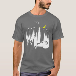 Familien Outdoor-Camping-Wildnis-Camp Freund T-Shirt